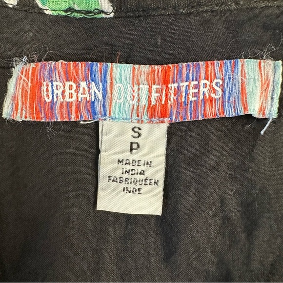 Urban Outfitters Harlow Twist Front Mini Dress black with fruit print Small - Picture 13 of 15